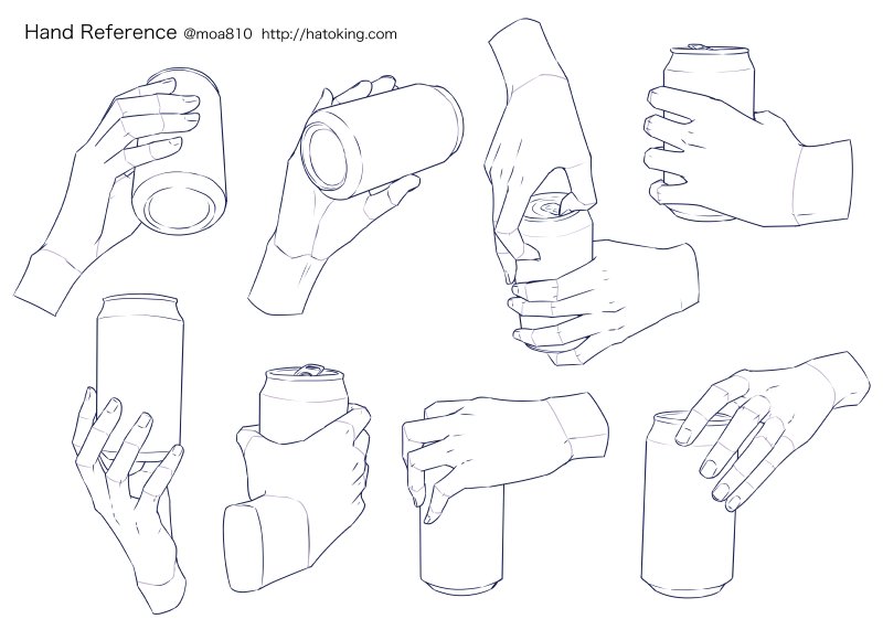 Moa お知らせ トレスokな手のイラスト資料集に ピース V Sign を追加しました T Co wjw1157x