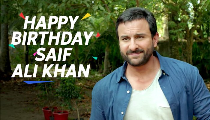 Out of all the nawabzaade, we\d like to wish Saif Ali Khan a happy birthday!  