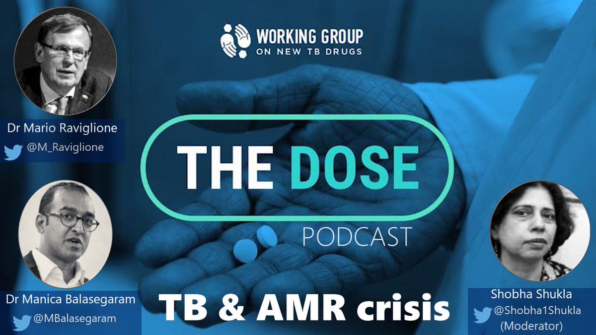 MT @shobha1shukla: Recommended #Podcast: 1st episode of #TheDosePodcast of @StopTB's puts spotlight on why drug-resistant #TB is a critical component of global response to #AMR: buff.ly/2KV1Uxh #EndTB #UNHLMTB #globalhealth #healthsecurity