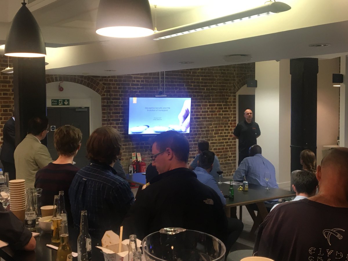 ignition_tech's tweet photo. A big thank you to @natilikgroup for organising a well attended security meetup and giving a platform for @DigitalGuardian and @illusivenw to educate attendees on the developments within the #DLP and #DeceptionTechnology spaces. #IgnitionSmarterApproach https://t.co/8LjJMEbE5l