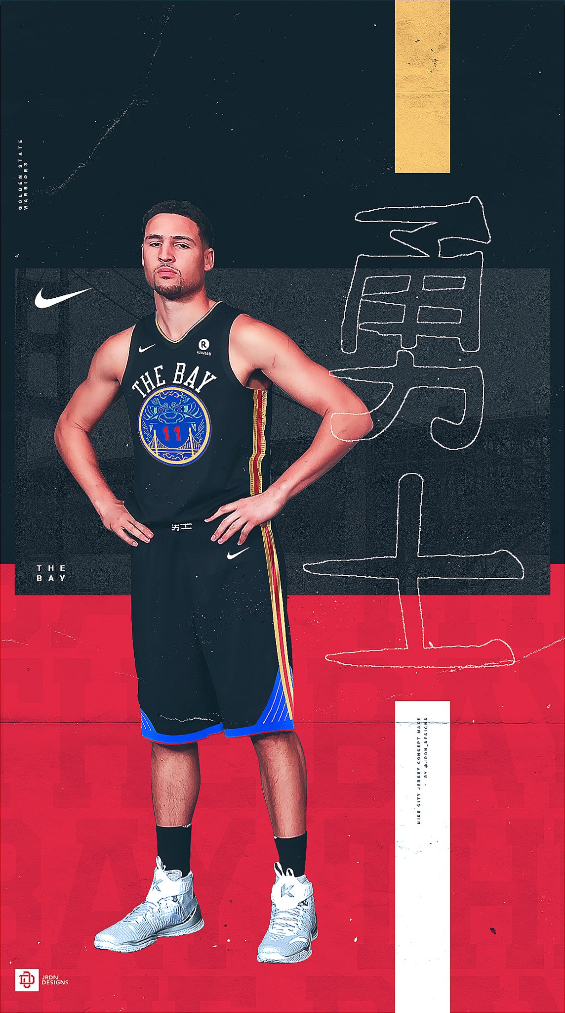 The Bay Jersey Wallpaper, Golden State Warriors