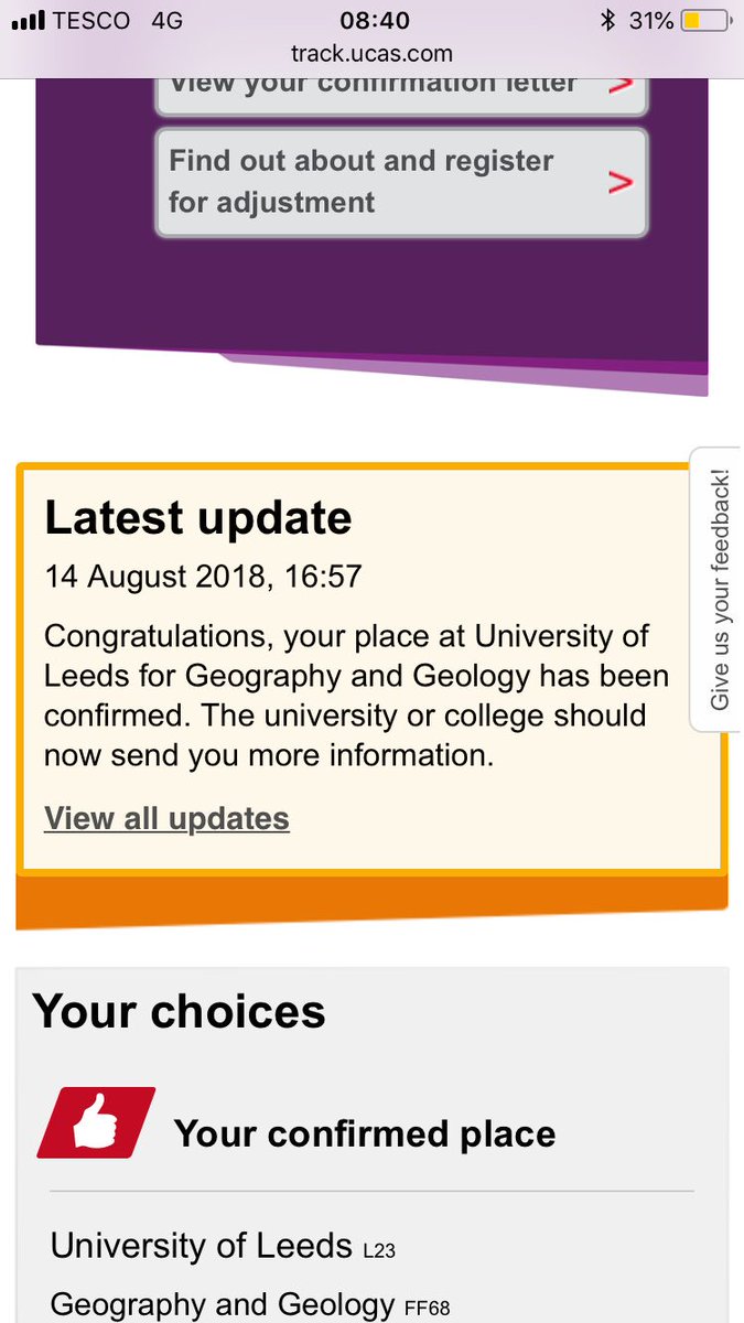 Looks like I’m coming to <a href="/UniversityLeeds/">University of Leeds</a> 😁