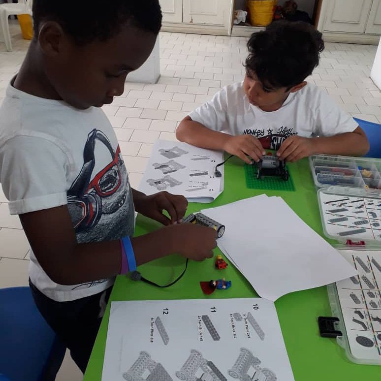Learning through practice.
Bricks4kidz Preschool, Elementary, Robotics 
#creative  #innovate #collaborate #motivate #connect #technology #science #engineering #learn #fun #teach #explore #Lekki #Lagos #Nigeria #STEM_METS