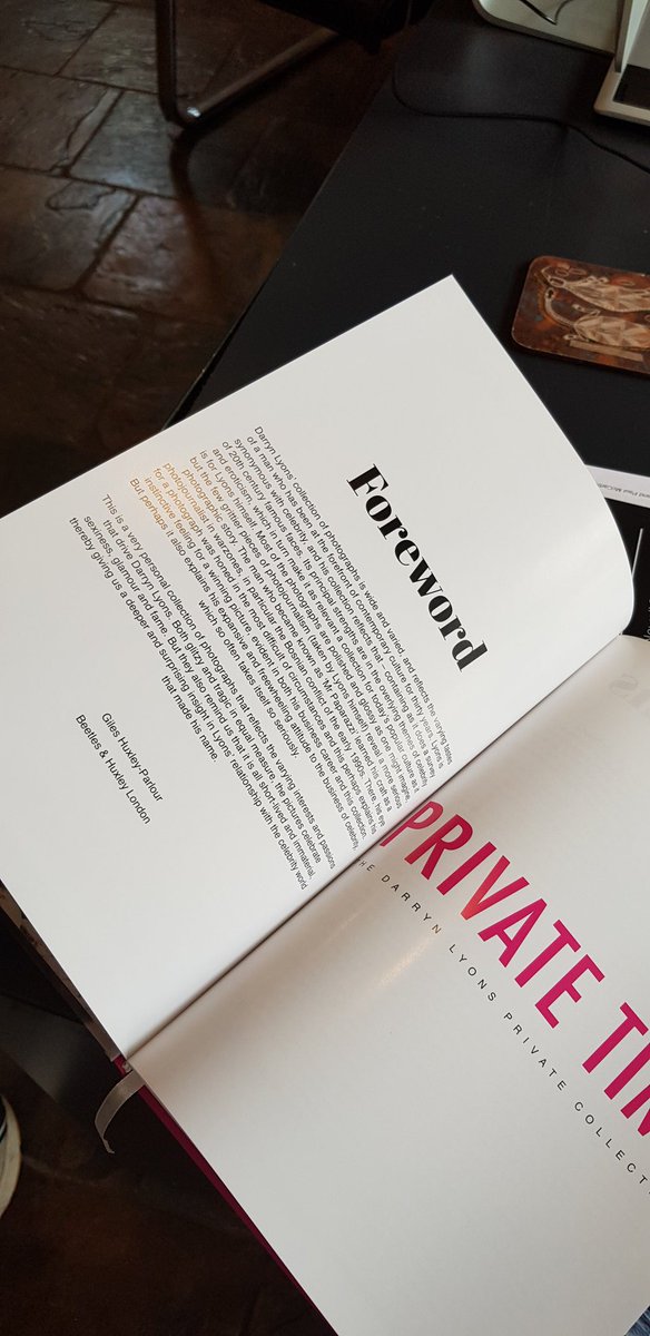 DarrynLyons's tweet photo. Thankyou #gileshuxleyparlour for a wonderful foreword @enc_hotel #privatetime #darrynlyons #giddyup https://t.co/S7D7T7qkIM