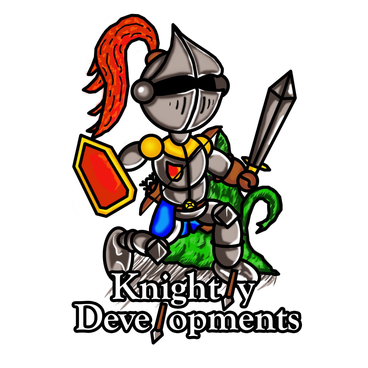KnightlyDev's tweet image. I like how it turned out as it is a style different from what i normally do. Hopefully, as my skills improve i can change the design and improve it.