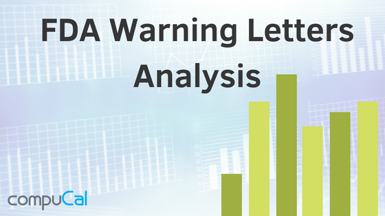 compuCal's tweet photo. Here is a report on #FDA warning letters relating to #calibration issues based on our analysis of the FDA #warning_letters between 2013-2017. Check it out: https://t.co/zTMh13pyns https://t.co/p1aZM6G4eN