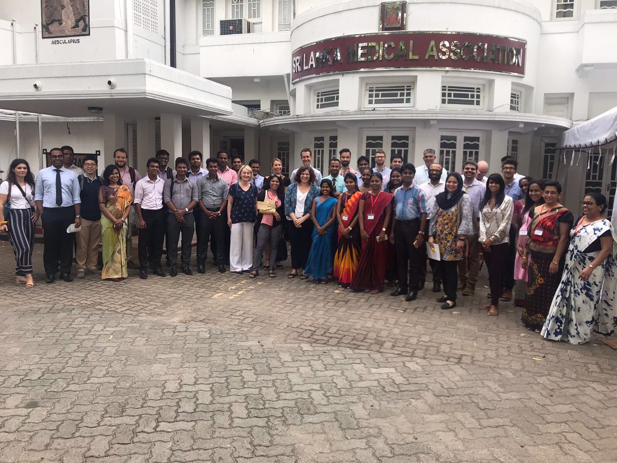 PeriopMedUCL's tweet photo. End of an impressive 2 day event with the Care Quality Improvement group in Sri Lanka- I learned Perioperative problems similar the world over ⁦@rhaniffa⁩ ⁦@PeriopResearch⁩ ⁦@UCLGlobalHealth⁩ .
Great work NICST team ⁦@peteodor⁩ ⁦@DrCampbellM⁩ https://t.co/ckNEgnQqDT