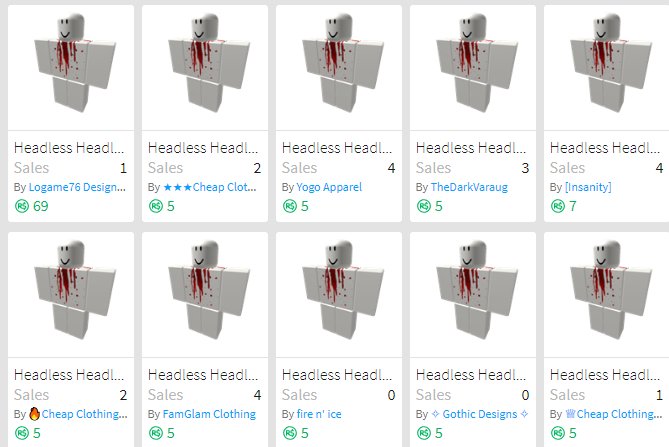 How To Get The Headless Head In Roblox 2018