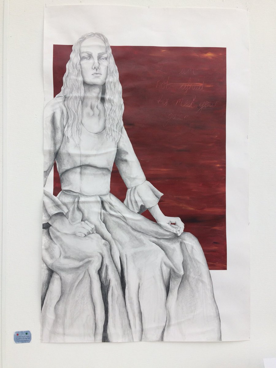 JulieMayer68's tweet photo. @scarlet_mp1 Striking final A level project, well done! https://t.co/0YBXhXqBAh