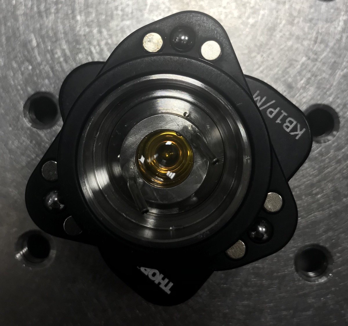 marta_krasowska's tweet photo. Our baby - a super-cute liquid soft contact cell designed in collaboration with awesome #IRM beamline scientists at @ANSTO @ausynchrotron #datacrazy #polymers @SISM_at_UniSA @UniSAFII @unisaresearch @piotr_pawliszak @damiensebben Nat Benbow https://t.co/XKY8QPg5qv
