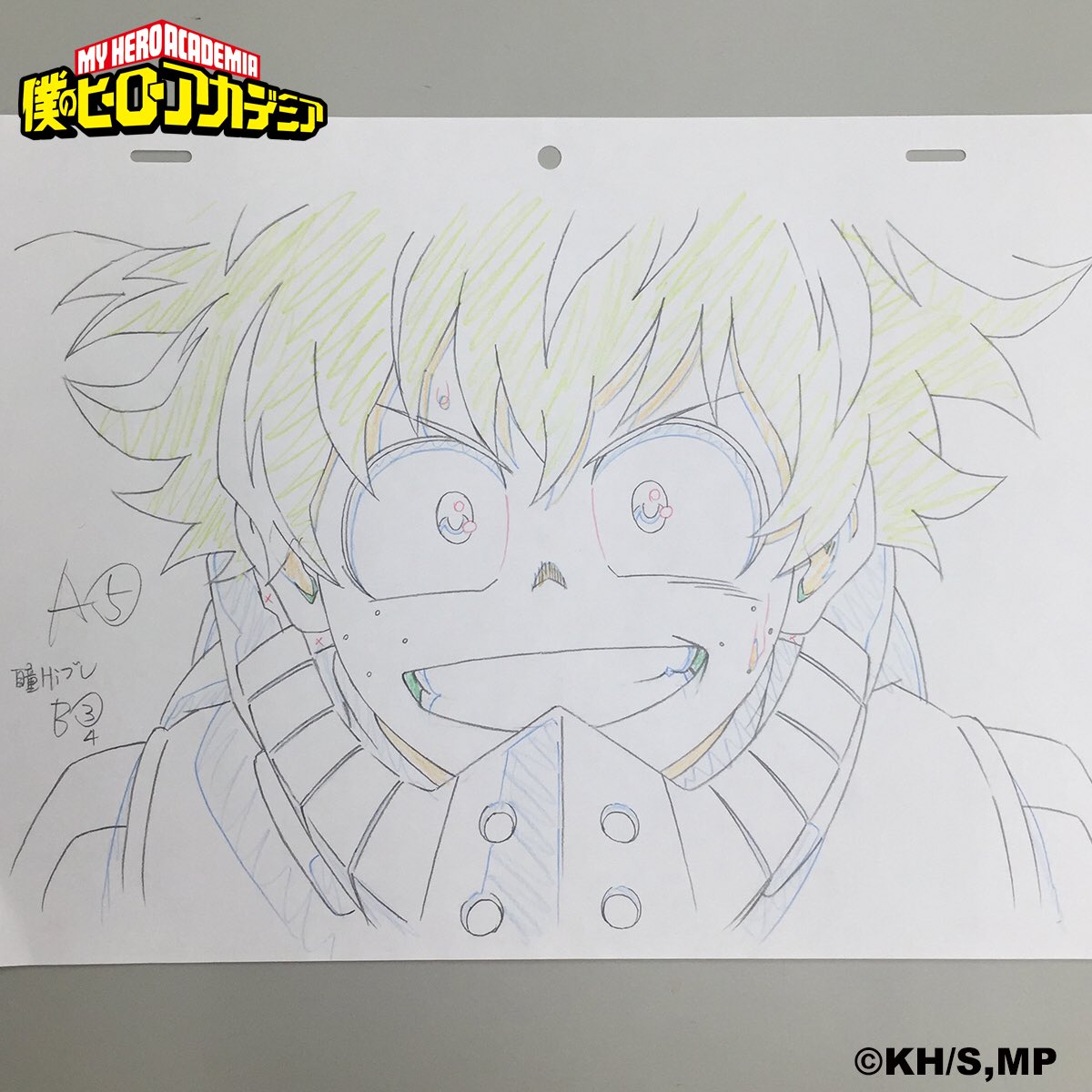 僕のヒーローアカデミア ヒロアカ アニメ公式 今週8 18 土 放送の ヒロアカ Tvアニメ第57話 救助演習 の原画を公開 プロヒーロー仮免試験は2次選考へ 笑顔のデク がなる爆豪 そのワケは 僕のヒーローアカデミア 毎週土曜夕方5 30から読売テレビ