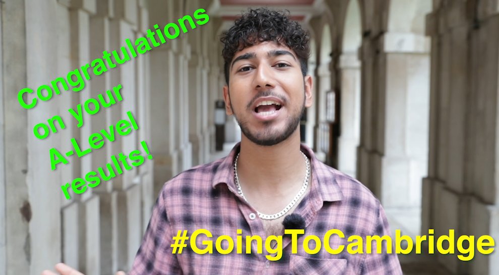 Cambridge_Uni's tweet image. Congratulations from @IbzMo to all those who found out they&apos;d be #GoingtoCambridge this #alevelresultsday2018

youtube.com/watch?v=qShxuL…
