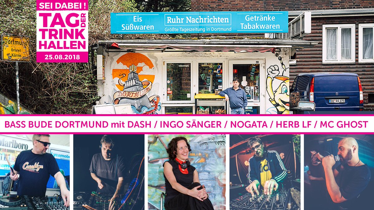 Dash (@djdashgermany) on Twitter photo nächste Woche Freitag (25.08) #TagderTrinkhalle @rvr_ruhr mit #DrumandBass #House am #24StundenKiosk #Dortmund Kaiserstr / Anfang Körner Hellweg: #Dash <a href="/DjDashGermany/">Dash</a> #DjDash von <a href="/JuicyBeats/">Juicy Beats Festival</a> <a href="/eldoradiode/">eldoradio* Dortmund</a> + #Nogata von #Subport + #IngoSänger @I_Saenger + <a href="/HerbLF/">Herb LF</a> von #FarsideRec... nächste Woche Freitag (25.08) #TagderTrinkhalle @rvr_ruhr mit #DrumandBass #House am #24StundenKiosk #Dortmund Kaiserstr / Anfang Körner Hellweg: #Dash <a href="/DjDashGermany/">Dash</a> #DjDash von <a href="/JuicyBeats/">Juicy Beats Festival</a> <a href="/eldoradiode/">eldoradio* Dortmund</a> + #Nogata von #Subport + #IngoSänger @I_Saenger + <a href="/HerbLF/">Herb LF</a> von #FarsideRec...