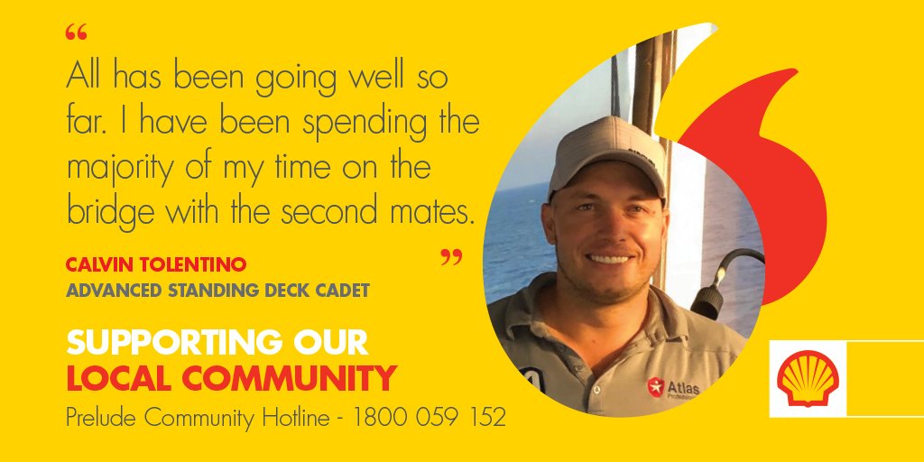 Shell Australia on Twitter "Calvin is a member of the Broome