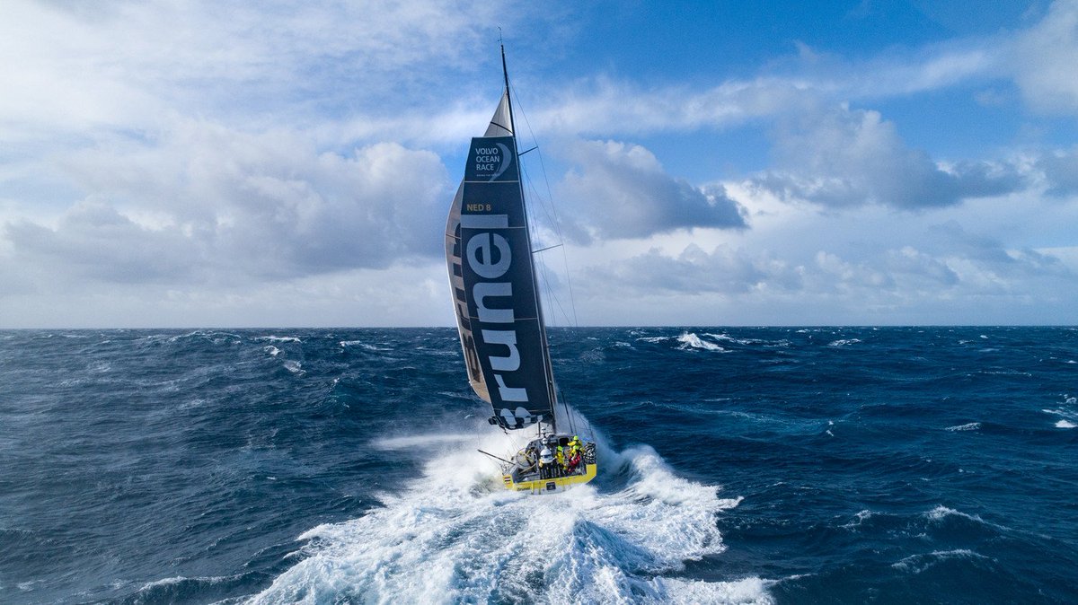 brunelsailing's tweet image. Can't you just look at these drone shots all day?!😍 Which photo from the last @volvooceanrace do you like best? #teambrunel