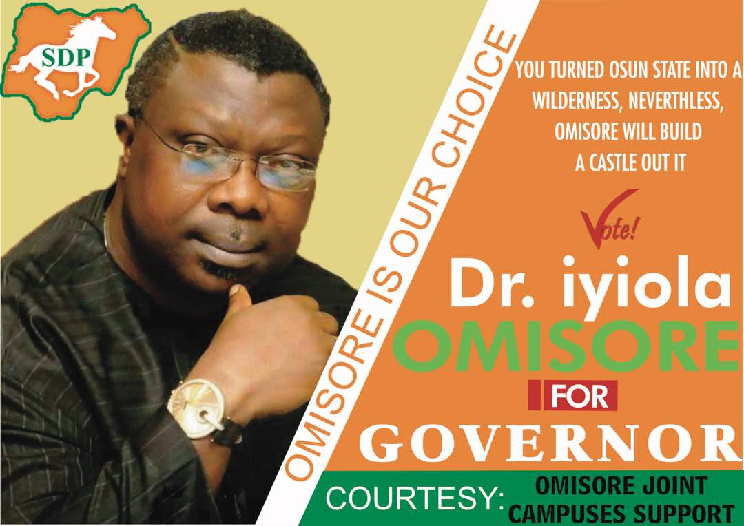 OMISORE_JCS's tweet photo. Truly, the state of Osun have been desolated by cynical and parochial rulers not leaders but Senator Iyiola Omisore believe there is still hope for the people of Osun. #RESTORATION of people of osun stolen glory is highly important.
Vote Sen.Omisore
Vote wisely #osun2018 @iyiosun https://t.co/Vo6xMhDMdJ