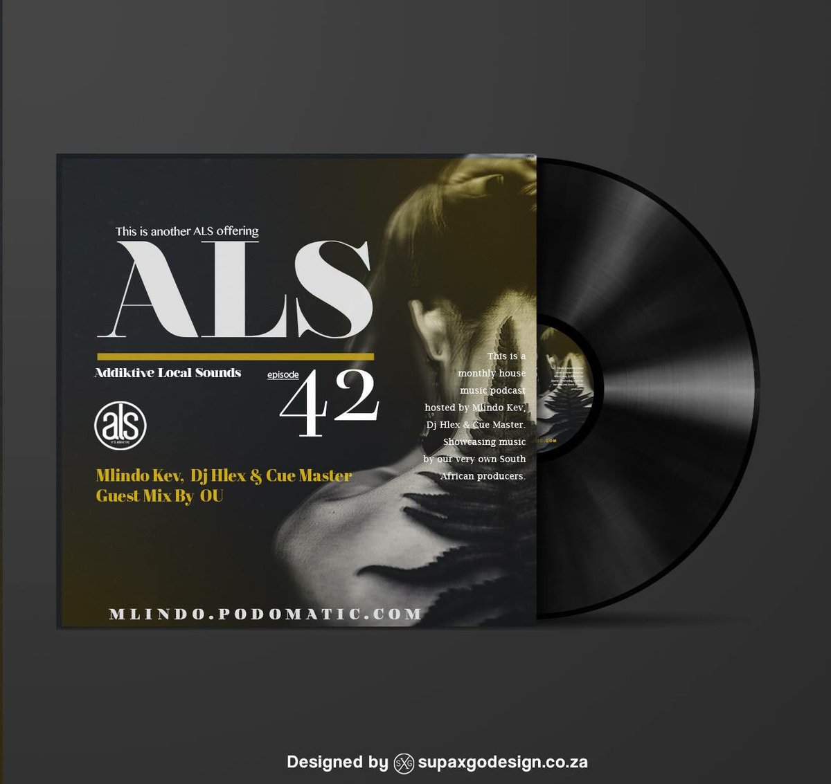 UwinstonC's tweet photo. Out now on https://t.co/CkymfLaNvd 
@ALS_PODCAST, 
Designed By @supax_godesign https://t.co/qlQ2XGXdou