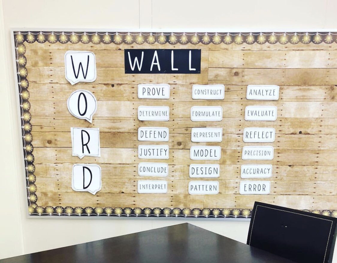 mtmmwithmiller's tweet photo. Math word wall- because itβs more than just 1+1=2! Time to go deeper! #iteachmiddleschool #edchat #education #middleschool #middleschoolmath #middleschoollife #teaching #teachers #teacherlife #teachertribe #vusd #mathteacher #msmathtribe #secondarymath #iteach678 #iteach7 #iteach https://t.co/2VZVknZPEc