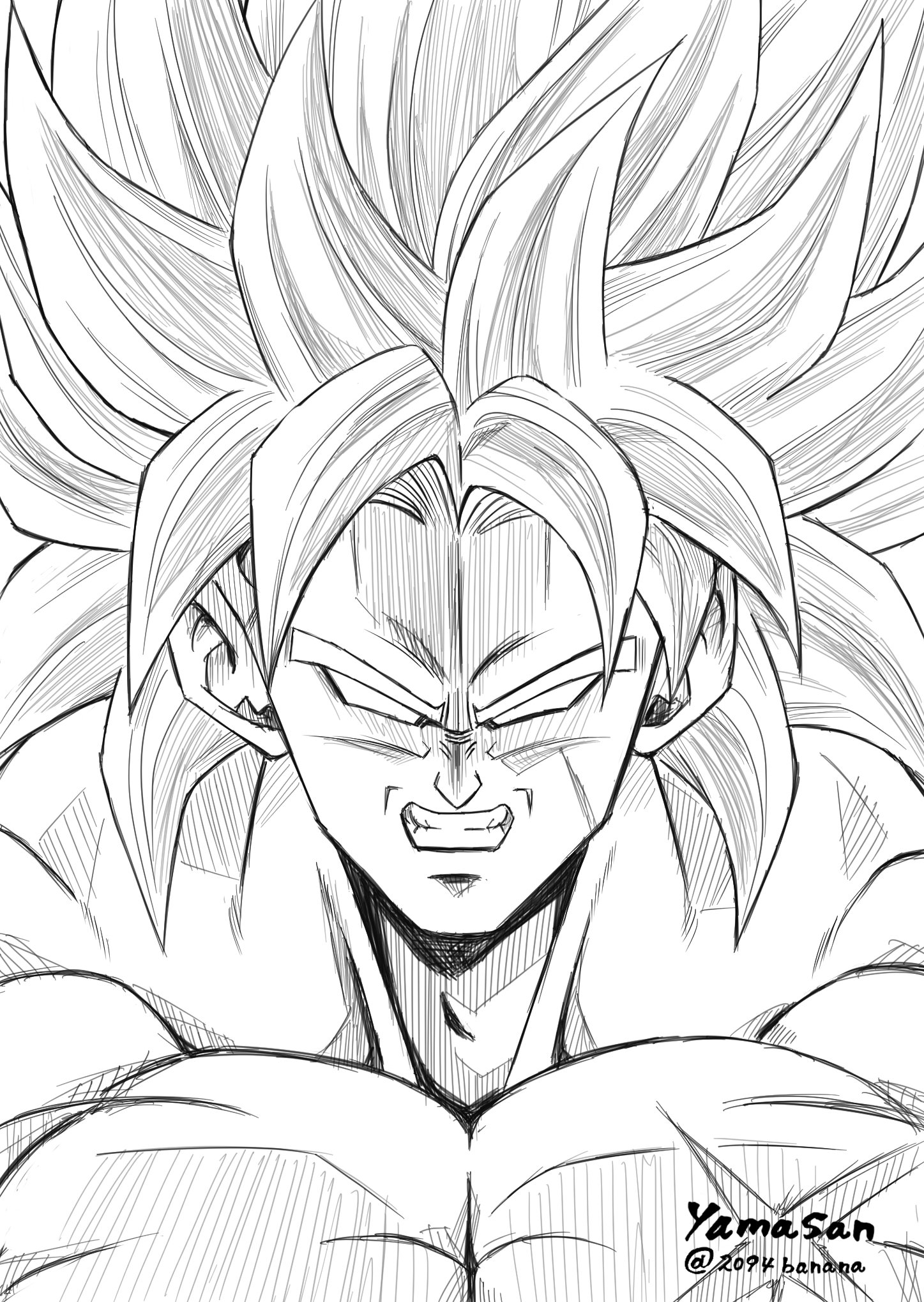 yamasan on X: BROLY.  / X