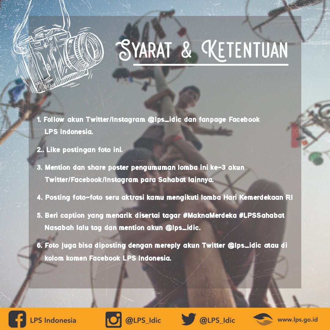 LPS RI IDIC On Twitter Ayo Ikuti Kompetisi Foto Hari Kemerdekaan
