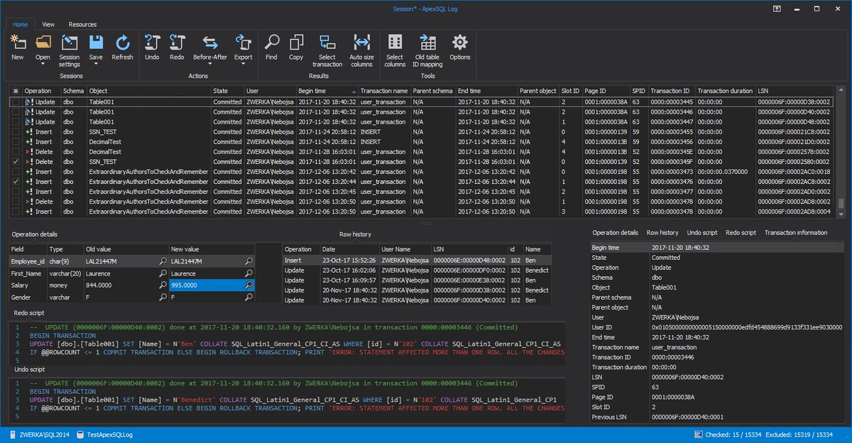 ApexSQL's tweet image. The new @ApexSQL August 2018 newsletter is out - ApexSQL Generate 2018 released, continuous integration and delivery topics accentuated and ApexSQL Log benefits highlighted with a 20% discount offered to all subscribers
goo.gl/cq8wbS