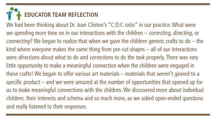 Please have a look at how crucial this is... Moving away from teacher-directed 'crafts' and focusing on the interests of the child in an open-ended manner. @ALCDSB_Kinder @OECTAProv @mrs_kate_bailey @mmestephanieFI @alcdsb_ecth #SummerInstitute #KindergartenProgram