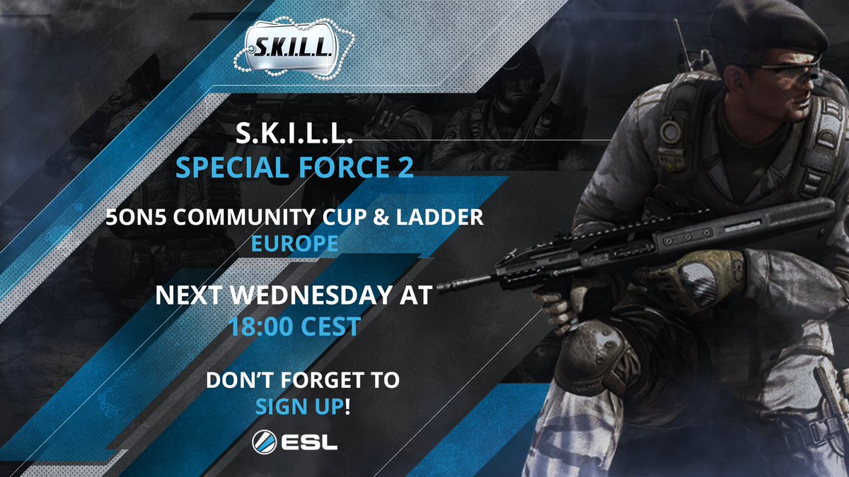 Meanwhile our Summer Open League is running, don't forget to sign up for the weekly Community Cups with in-game prizes provided by <a href="/Gameforge/">Gameforge</a>! Join now <a href="/ESLPlay/">ESL Play</a> #skill #skillsf2

play.eslgaming.com/skill