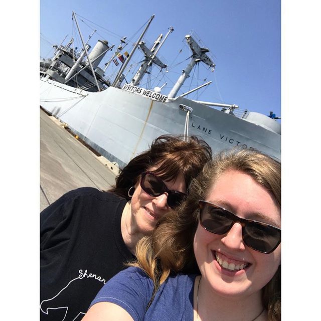 wdanser's tweet photo. #throwback to exploring battleships, merchant marine ships, and so much more with my absolutely wonderful Aunt. Miss you already! #hurryback #missyou #loveyou #family #sslanevictory #ussiowa #merchantmarine #usnavy #tbt https://t.co/VOltSsvxiF https://t.co/ZioEJkmHvv