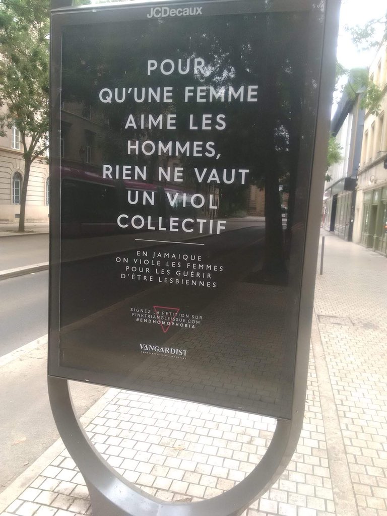 EuroLesbianCon's tweet image. However welcome are the campaigns fighting against #lesbophobia, the one currently displayed in Paris and several French towns raises several questions and we are now asking them to its promotors @vangardist @Serviceplan @mediaplusfr #lesbophobia ⤵️