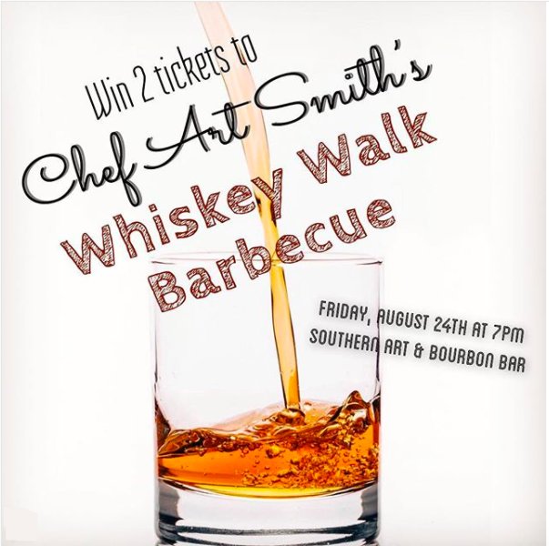DiningOutAtl's tweet photo. Want to WIN 2 tickets to @ChefArtSmith's @SouthernArt #WhiskeyWalkBBQ with @aswdistillery, @old4th, @ScofflawBrewing, @ReformationBrew and @1821bitters on Friday 8/24!? 🥃 Head over to https://t.co/3SAse103WY to enter! #diningoutatl https://t.co/GCdWF5bWPT