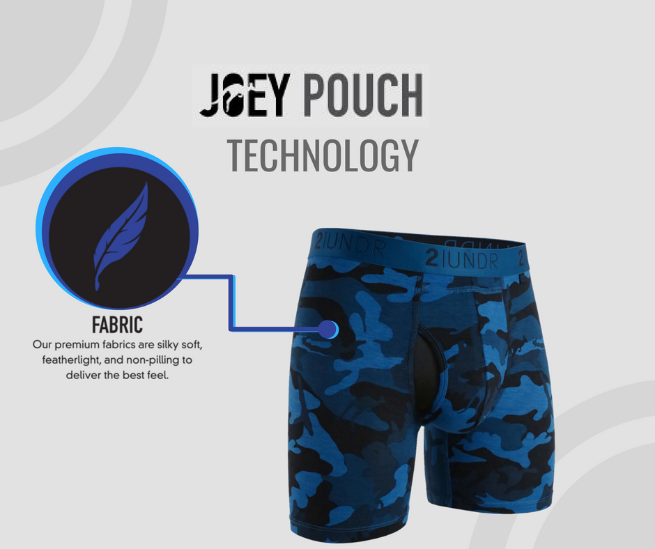 "Light as a feather" 

#2UNDR has feather-light fabric on all our underwear giving the softest touch and feel.

#JoeyPouch