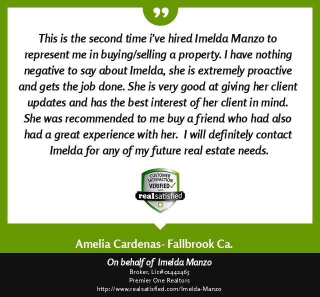 ImeldaManzo's tweet photo. How heartening is it to receive a recommendation like this? https://t.co/AmZa5gC6aQ via @realsatisfied https://t.co/VC7m6HJKcT