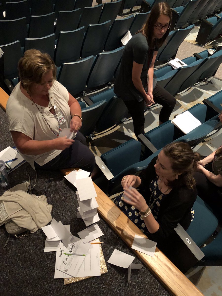 TISDTJHS's tweet image. Our staff knocking out the "The Tallest Tower- Personality Challenge" with Character Strong!  @careacter #TeamTomball #ProfessionalDevelopmentWeek