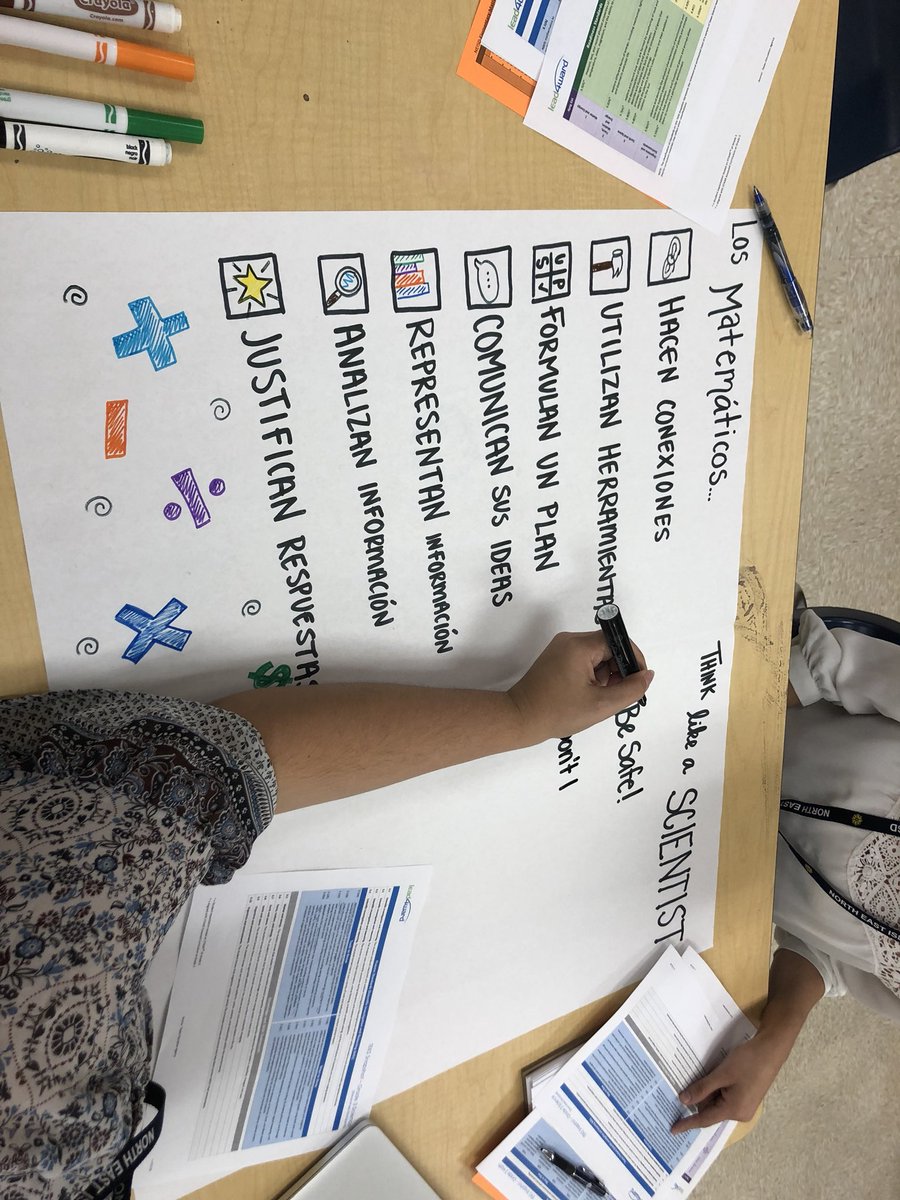 staceyknudson3's tweet photo. NEISD new elementary teachers are working hard! #nemathaddsup #mathrocks #hardestworkingteamandteachers https://t.co/PRv2D3Ggye