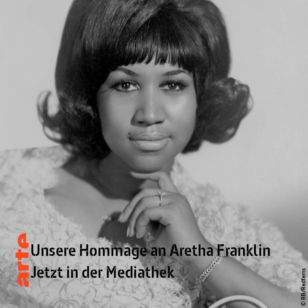 Ihre Stimme war mächtig - nicht nur auf der Bühne, sondern auch im Kampf gegen Rassismus, Sexismus und Diskriminierung. Wir verabschieden uns von der großen #ArethaFranklin.

Ein Porträt der "Queen of Soul" findet ihr ab jetzt in unserer Mediathek: so.arte/arethafranklin