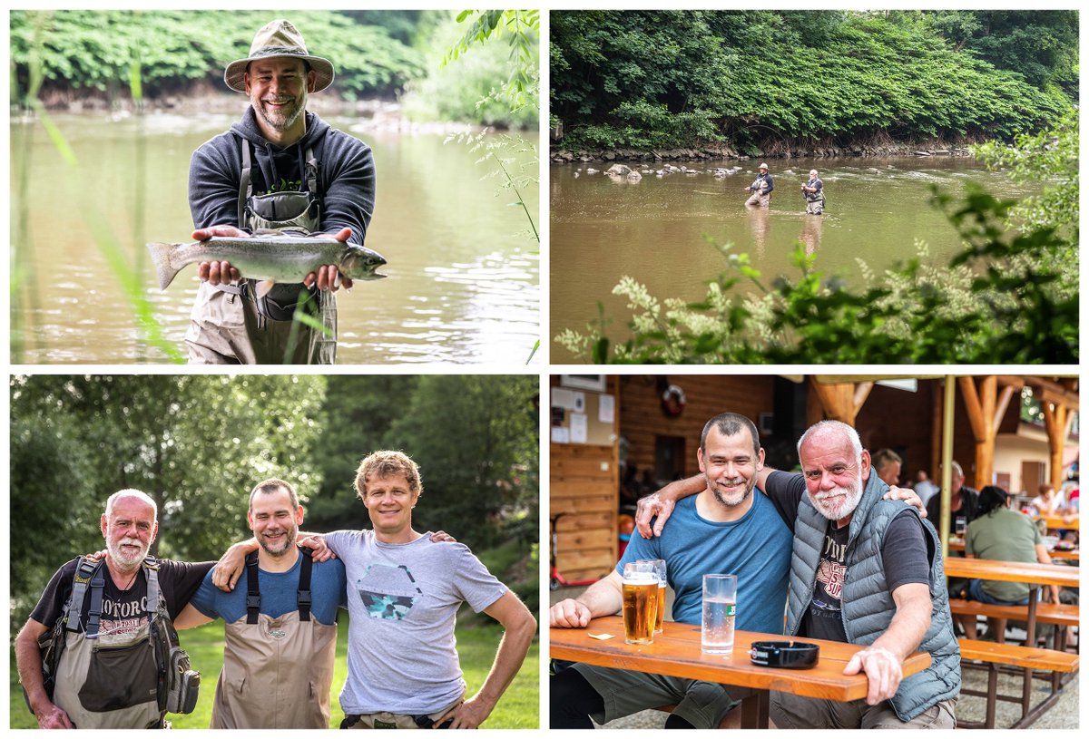 fliesoftheworl1's tweet photo. Trout fishing in Borsov, Czech Republic with my dad and Petr-the best fly fisherman I know:-) Photos by P. Bily. #fliesoftheworld #flyfishing #flyfishingcommunity #sellflyfishingflies #buyflyfishingflies https://t.co/Ez6H145JeW