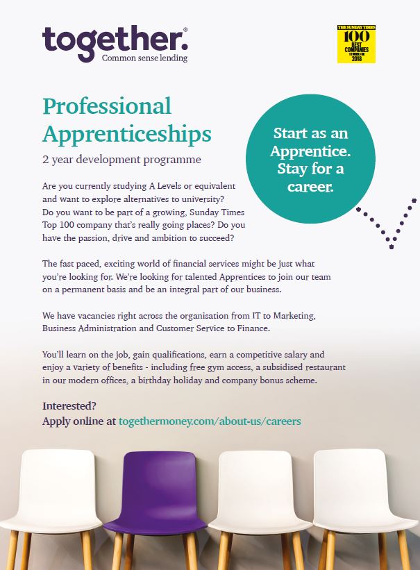 It's #Alevels #ResultsDay - good luck everyone! But don't worry if you don't manage to achieve what you hoped for, take a look at our #Apprenticeship scheme. You’ll receive two years of on the job training and a guaranteed role at the end ow.ly/3qOv30lqUO6