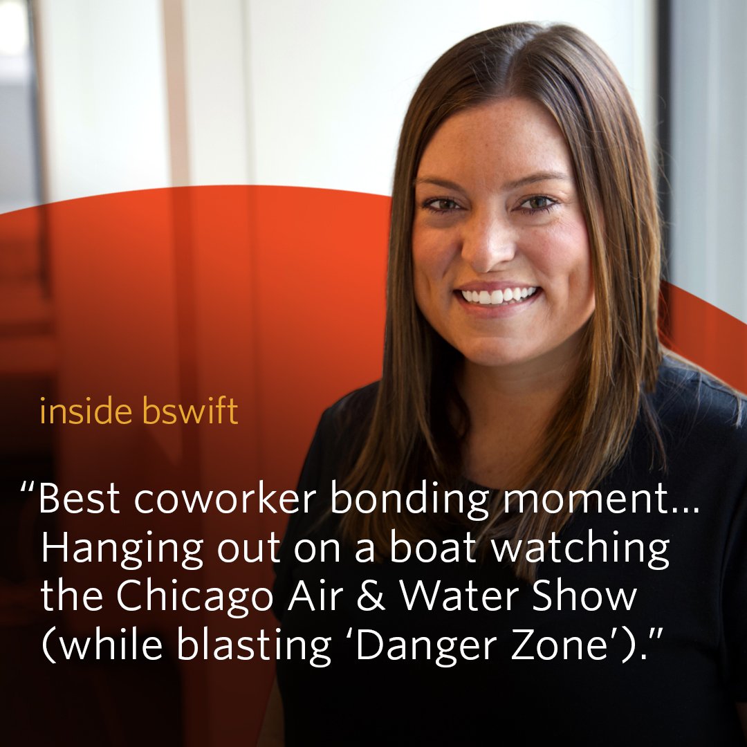 bswiftbenefits's tweet photo. Meet Brittany Lane, Client Relationship Manager at #bswift! "bswifters work hard and play hard. I enjoy seeing my teammates excel at bswift and grow within the company!" #insidebswift https://t.co/qdrA8hHAP2