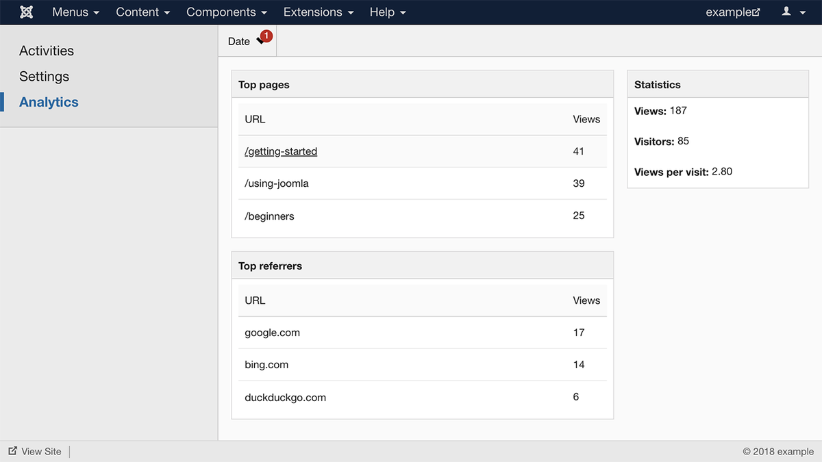 joomlatools's tweet photo. Let's have a closer look at each new feature in LOGman 4.0 and discuss how analysing your website’s data can help you fine tune your SEO strategy.
https://t.co/EMi8cZ3Jsa #Joomla #logman #SearchEngineOptimization https://t.co/LPPKeMkEbL