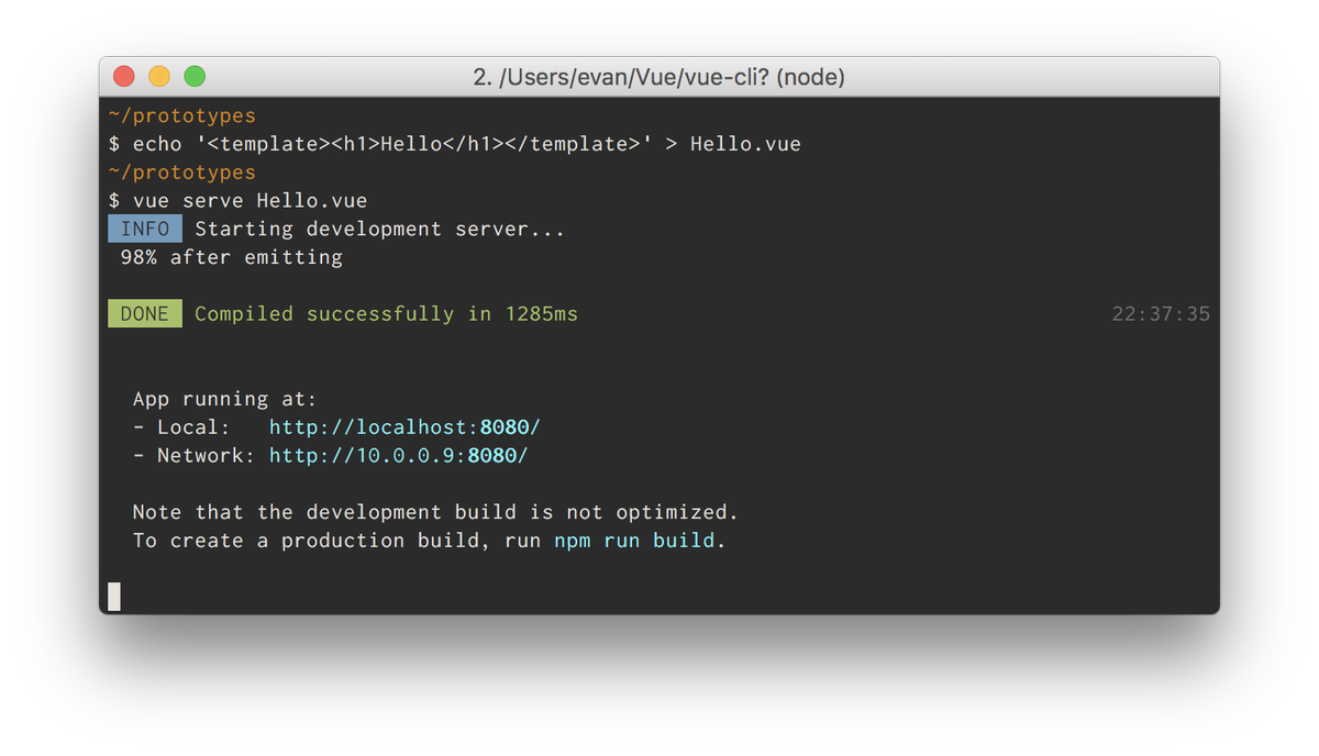 Gildas__'s tweet photo. Vue CLI 3.0 is here! : https://t.co/Nd5u2N2xZH #VueJS https://t.co/hFCrQzMabB