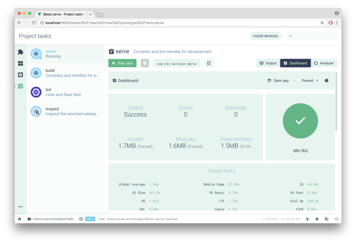 Gildas__'s tweet photo. Vue CLI 3.0 is here! : https://t.co/Nd5u2N2xZH #VueJS https://t.co/hFCrQzMabB