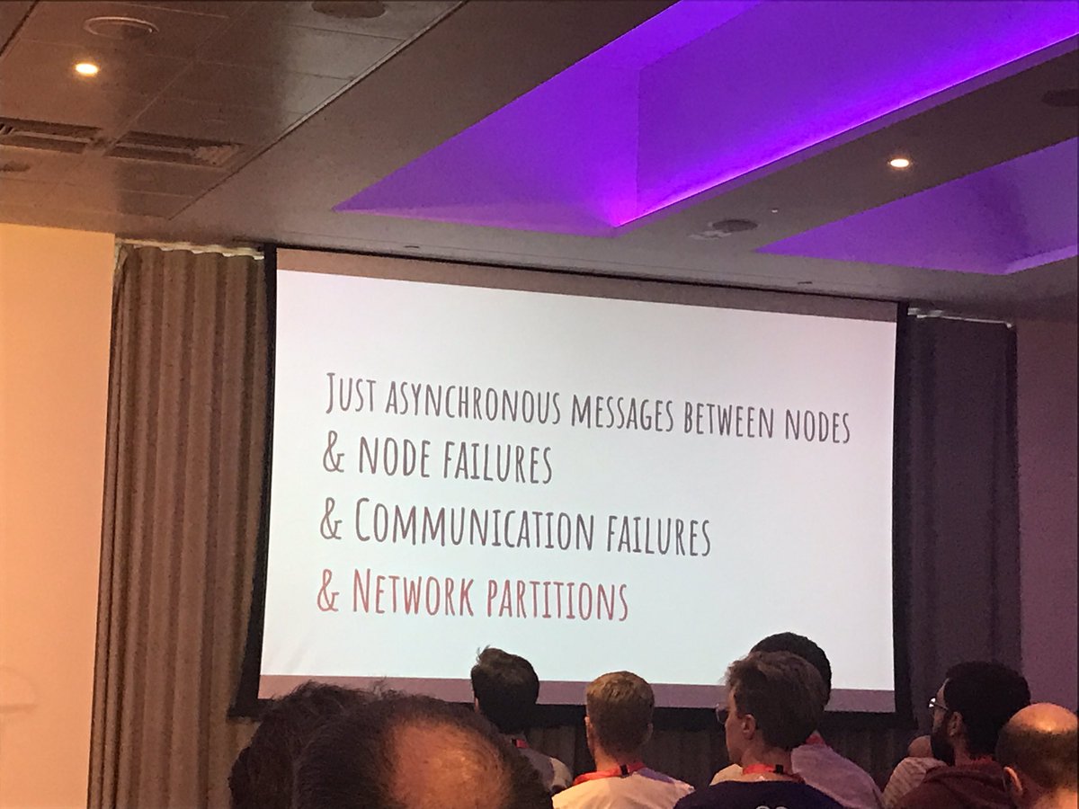 kkavita92's tweet image. @mkaszubowski94 on how learning to think of all "fancy solutions" as message passing allows one to recognise how all systems are about trade offs. #codeElixir