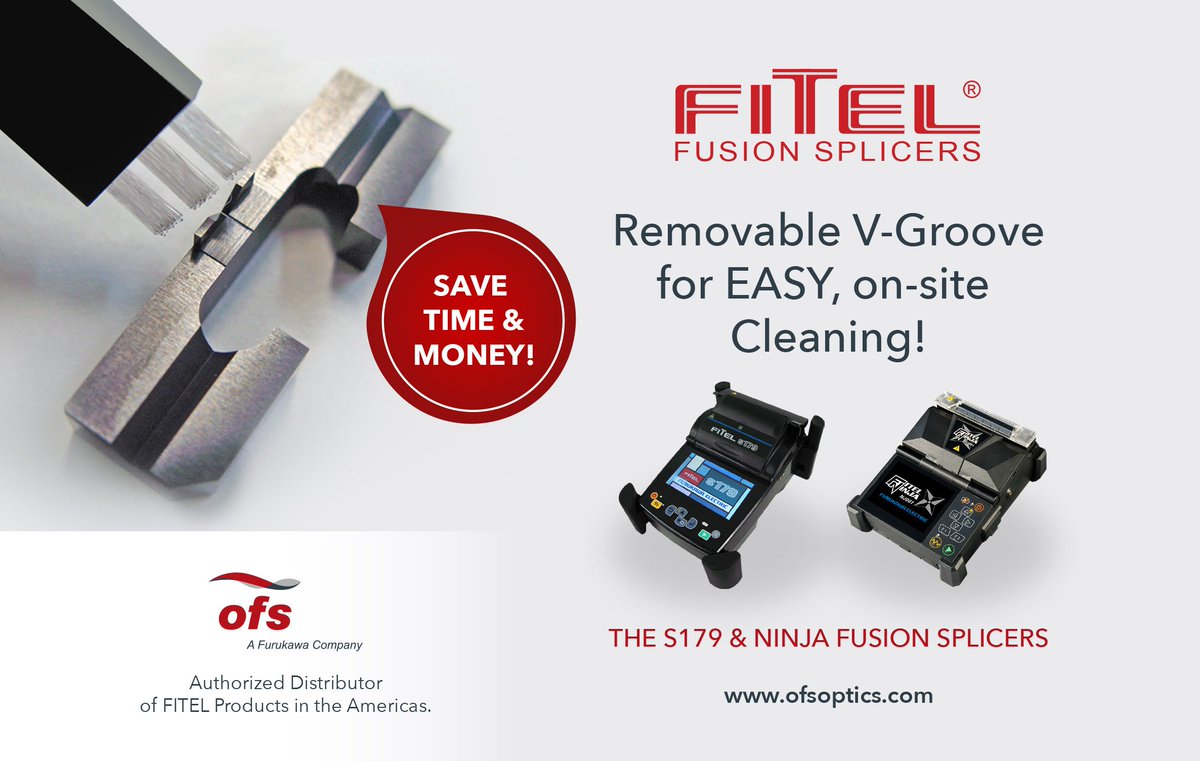 WaveLengthsMag's tweet photo. Last fall we highlighted some of the industry's best fusion splicers, including FITEL!  See more: https://t.co/W9iFI36CG2 https://t.co/uvvt4XvQTa