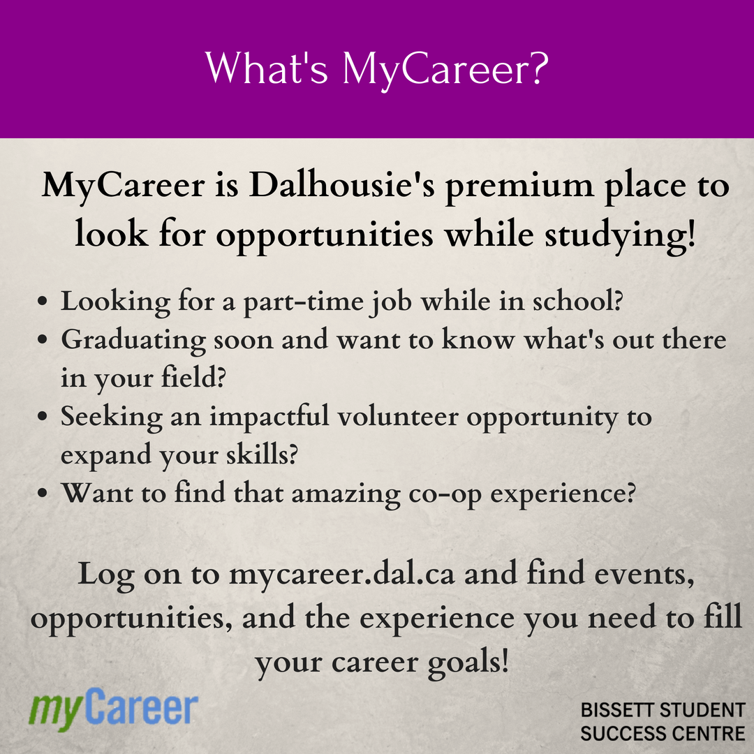 DALBSSC's tweet photo. Looking for the best place to find career resources, events, volunteer opportunities, and more?? Look no further then https://t.co/6oN5Mq38Q6 and find everything you need in one easy and convenient spot! #thunderthursday #bissettcentre #studentjobs #dalstudentlife #mycareer https://t.co/BI6xJSKhjT