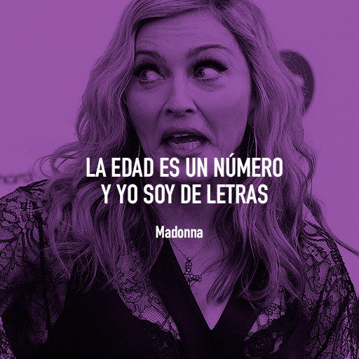 weslay_women's tweet photo. Madonna cumple 60 tacos. 60 años de hacer básicamente lo que le sale del toto. Larga vida a esta diva de la transgresión 🙌💜 #MadonnaAt60 #HallOfFem https://t.co/7mwhcMzvly