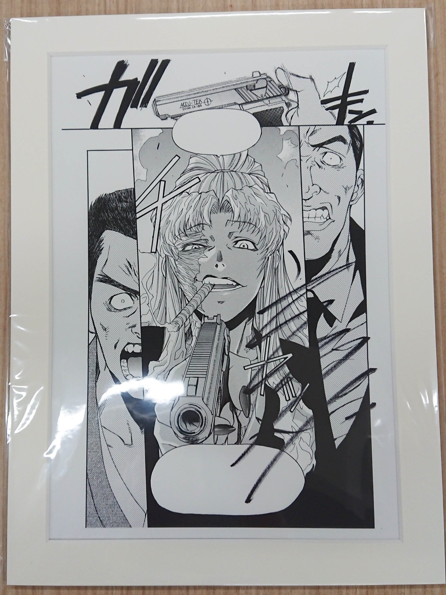 BLACK LAGOON 複製原画 有楽町マルイ アニメイベント on X: 