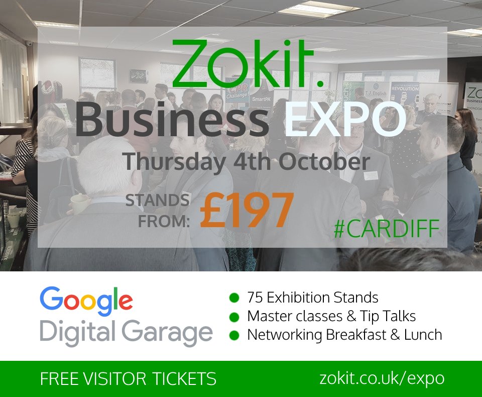 Meet <a href="/BokehTog/">Paul Cornish</a> and other local businesses at the @ZokitCardiff 
 Business EXPO, 4th October 2018, Cardiff. For more information click here: zokit.co.uk/cardiffbusines…