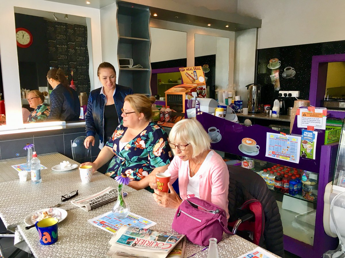 YesPolbeth's tweet photo. Nice wee coffee morning was good Banter @YesPolbeth @YesWestLothian @YesWestCalder https://t.co/gbifxIX5Pt