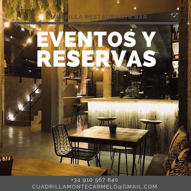 Si tienes algo que celebrar, ¡hazlo con nosotros! Contáctanos, realiza tu reserva y nosotros nos encargaremos de brindarte la mejor experiencia. #restaurante #eventos #reservas #bar #madrid