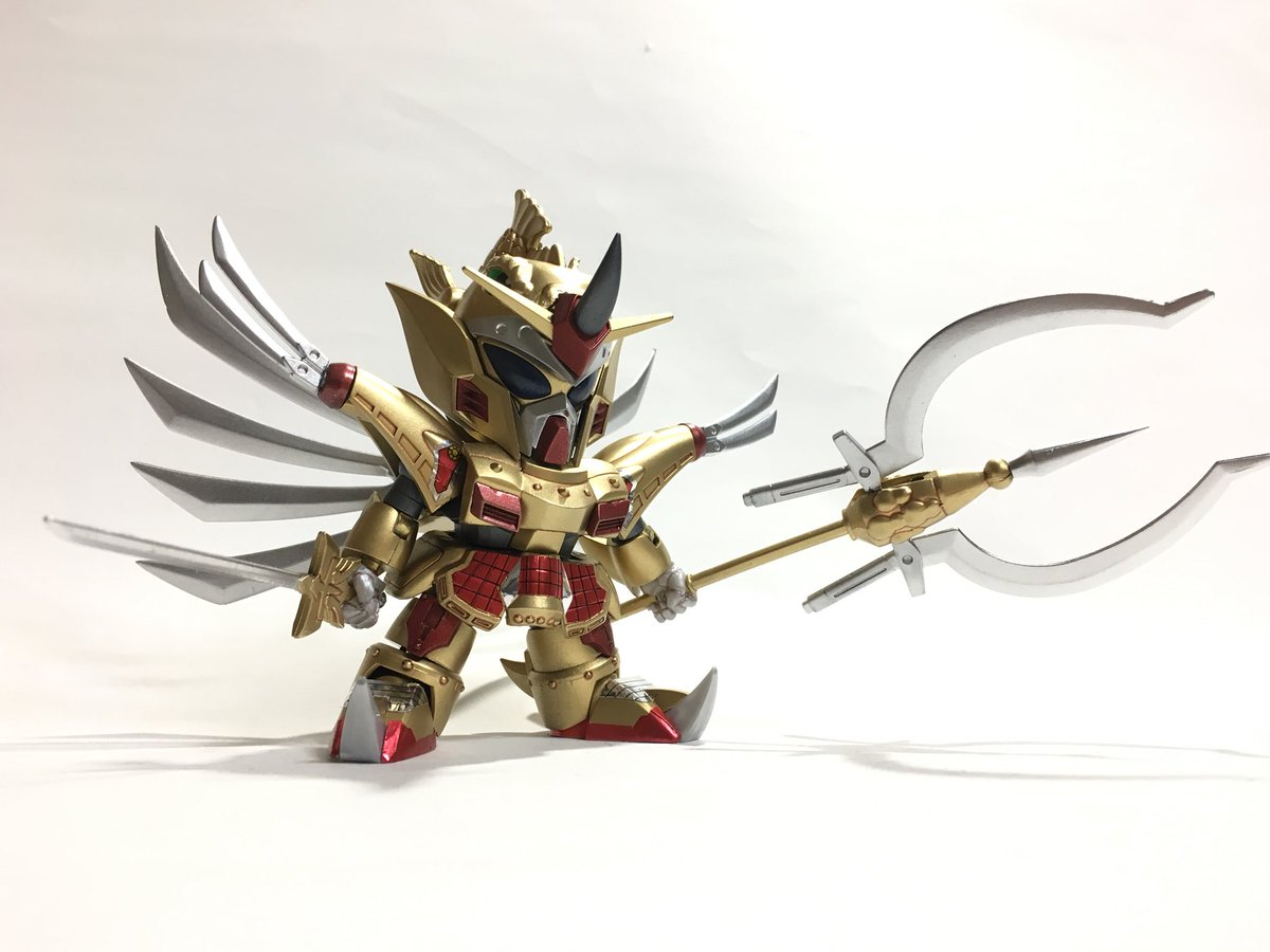 元祖SD ガンキラーにBB戦士 千生将軍のパーツを取り付けて千生